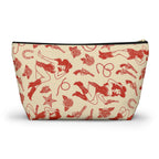 Accessory Pouch - Vintage Cowgirl Pattern