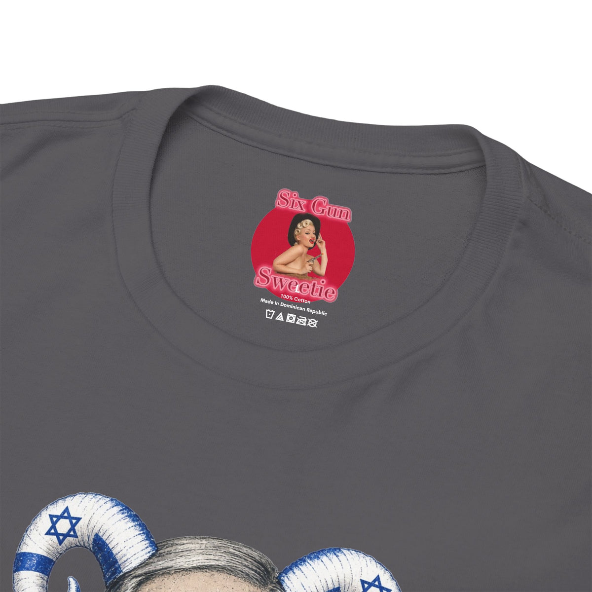 Bibi Netanyahu Antichrist Political Caricature Tee | Controversial Slogan