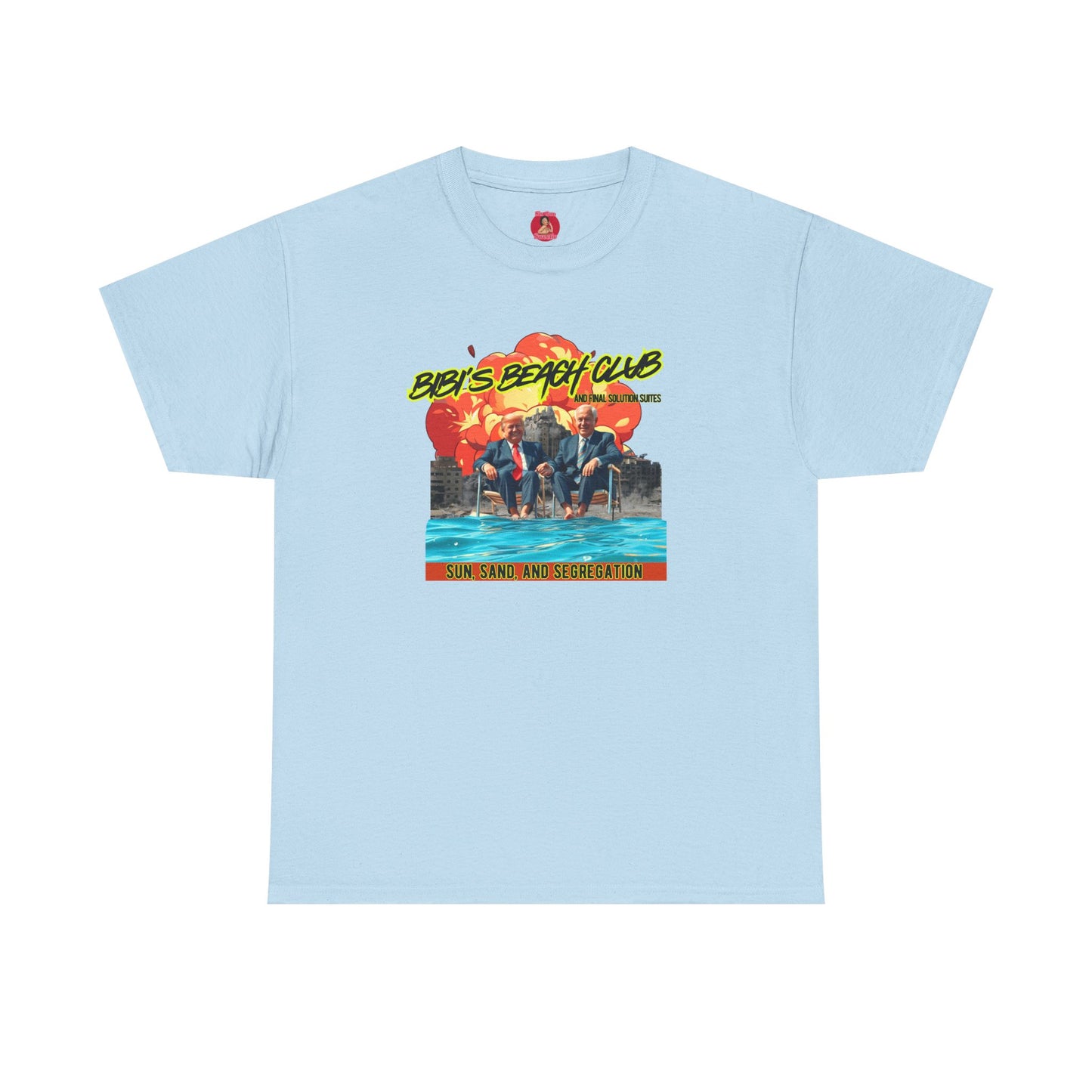 Graphic Tee Bibi's Beach Club Satirical Shirt