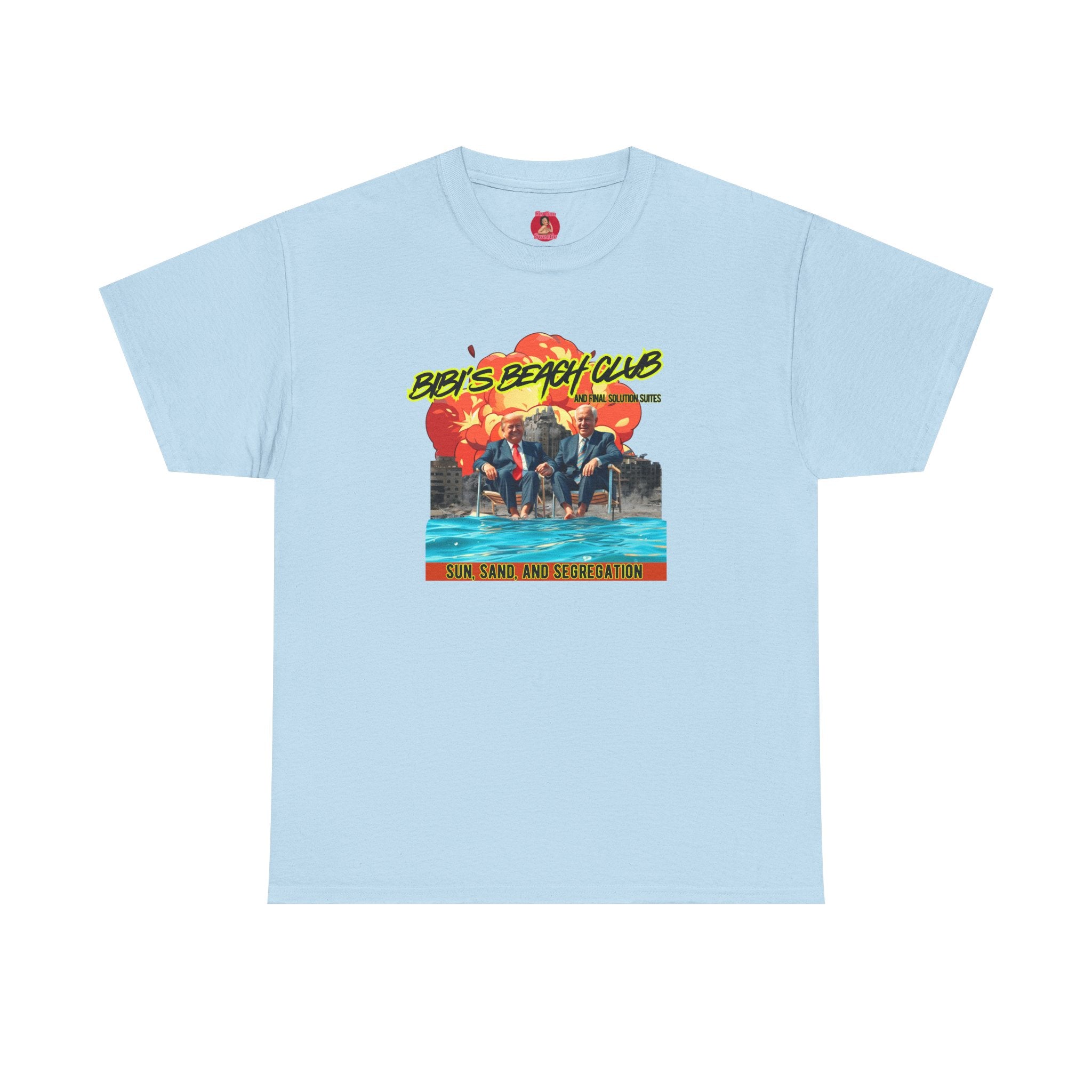 Graphic Tee Bibi's Beach Club Satirical Shirt