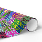 British Flags Pop Art Design Wrapping Paper