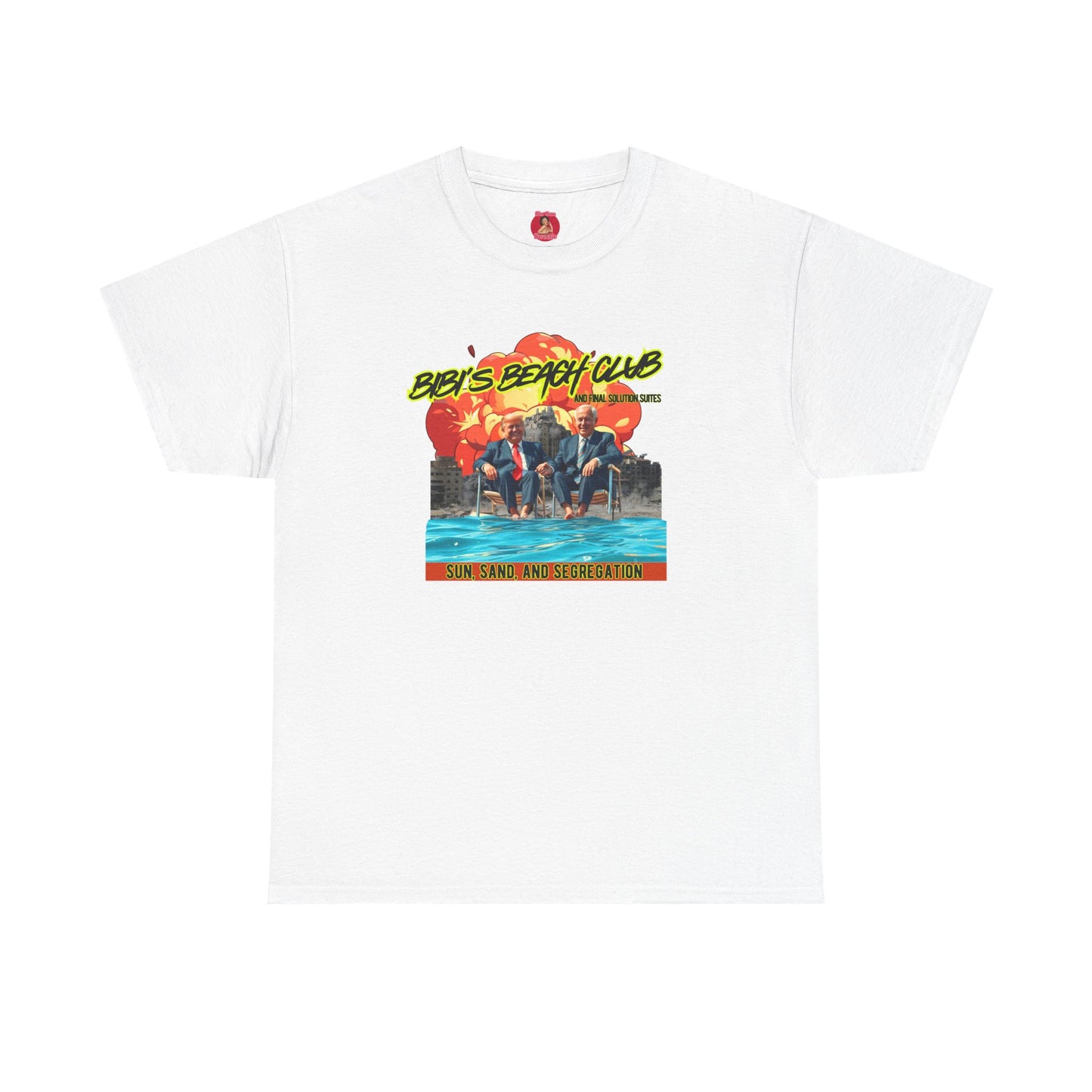 Graphic Tee Bibi's Beach Club Satirical Shirt