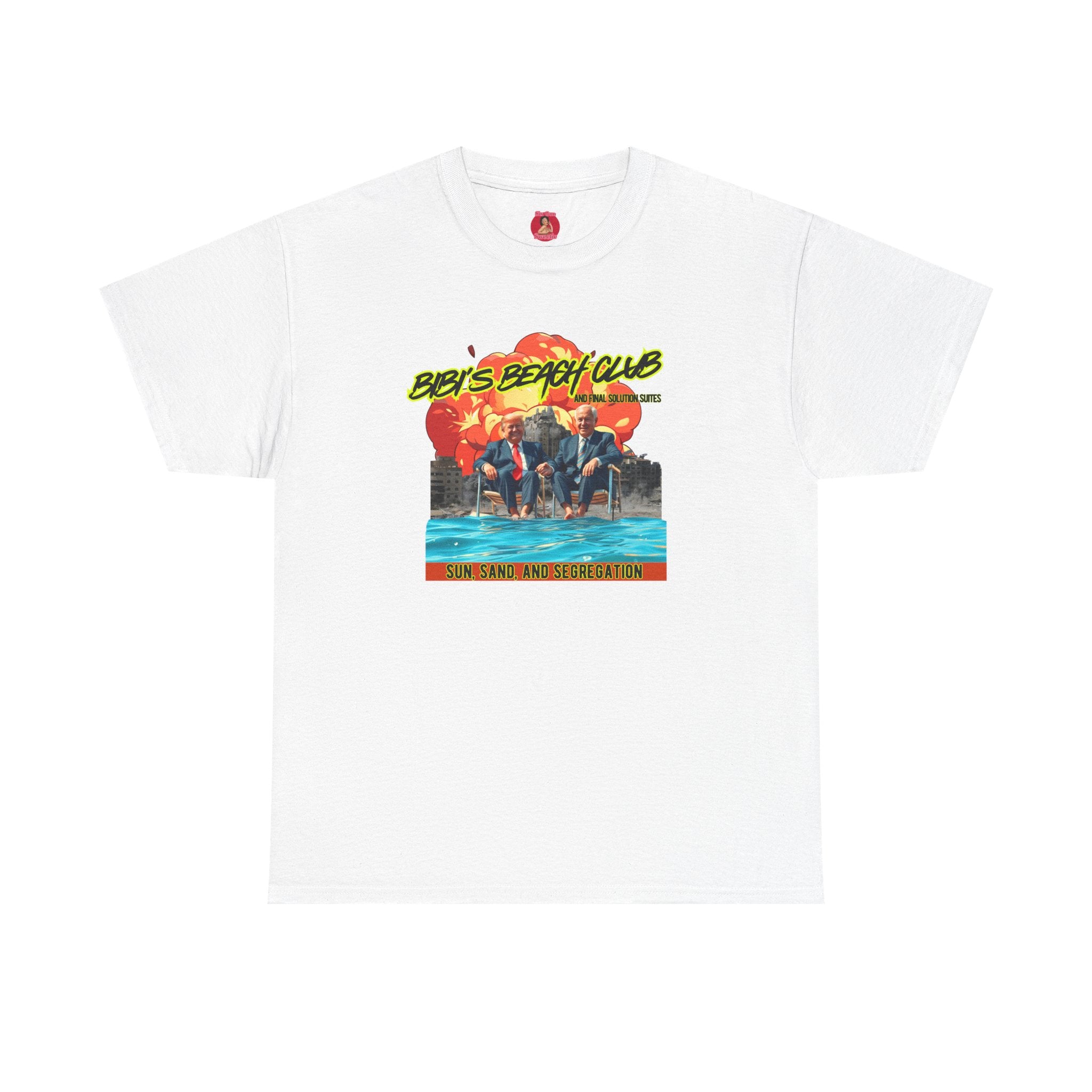 Graphic Tee Bibi's Beach Club Satirical Shirt