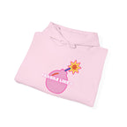 Hooded Sweatshirt 'Fragile like a Bomb' Female Empowerment Y2K Design