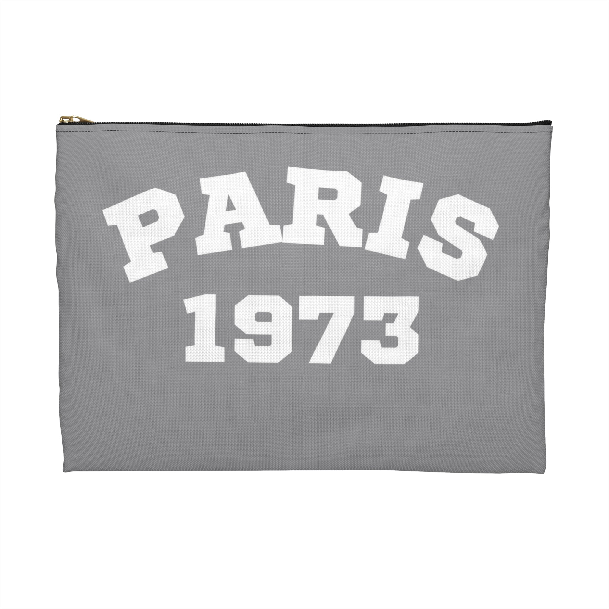 Accessory Pouch - Gothic Paris 1973 Horrorcore Skeleton and Flowers Feminine Surreal Design