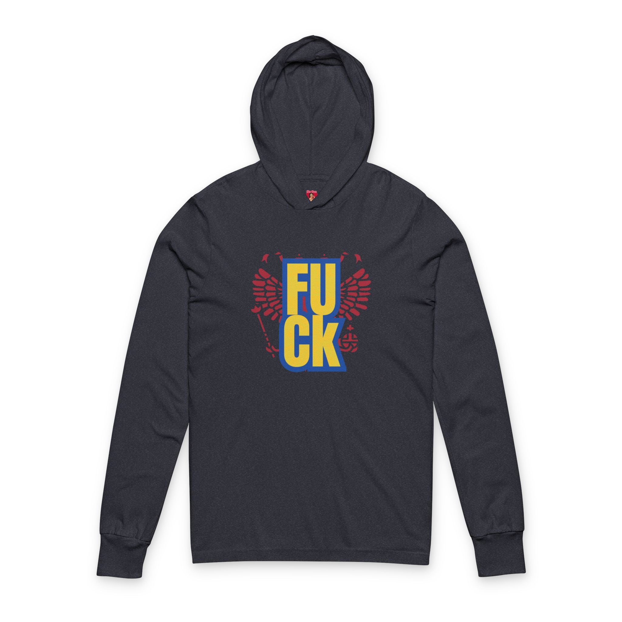 Hooded Tee - Fuck Russia, Support Ukraine Activist Shirt