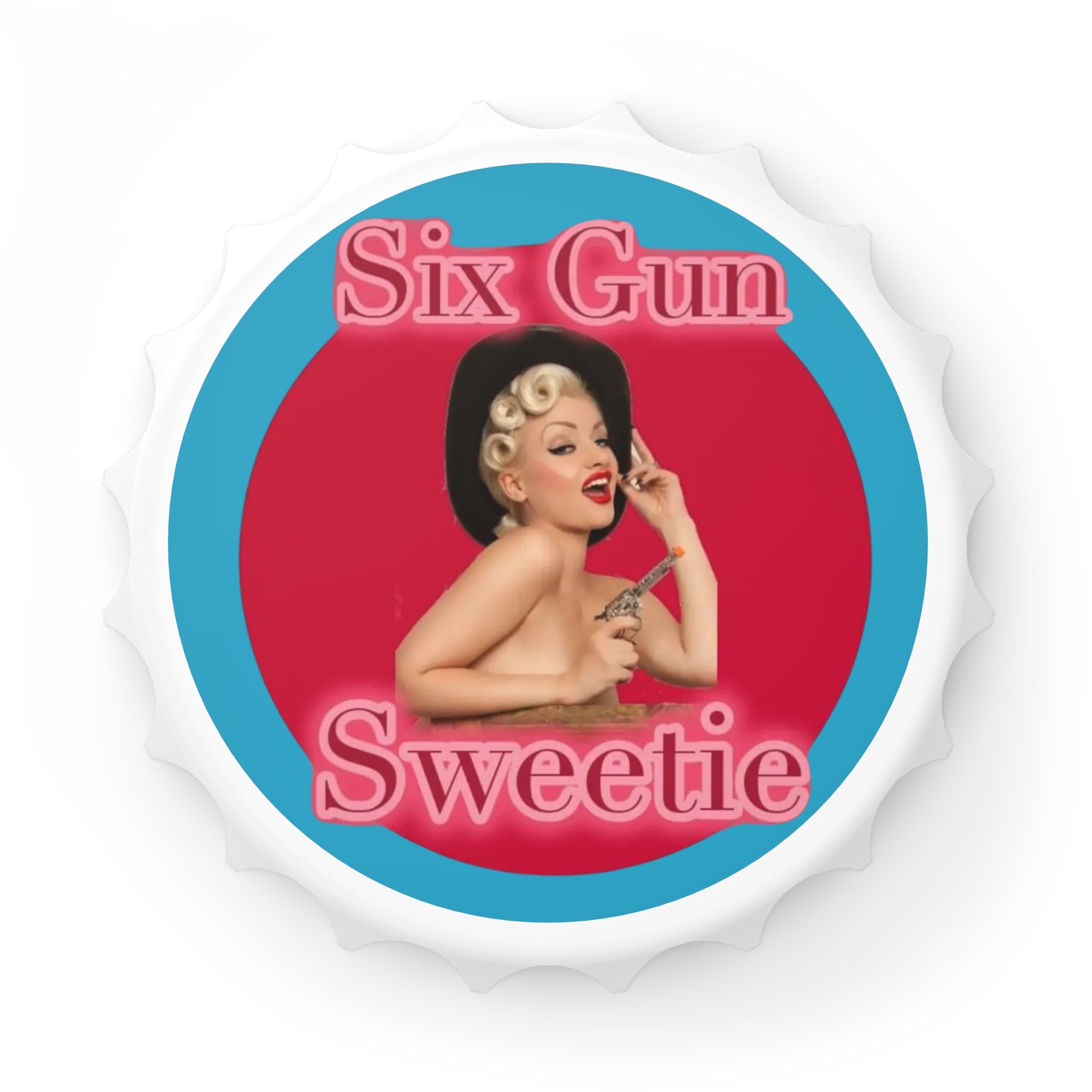 Vintage Style Bottle Opener | Retro Pin-Up Girl Design, Barware, Kitchen Decor, Gifts for Him, Housewarming, Fun Party Accessory