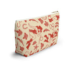 Accessory Pouch - Vintage Cowgirl Pattern