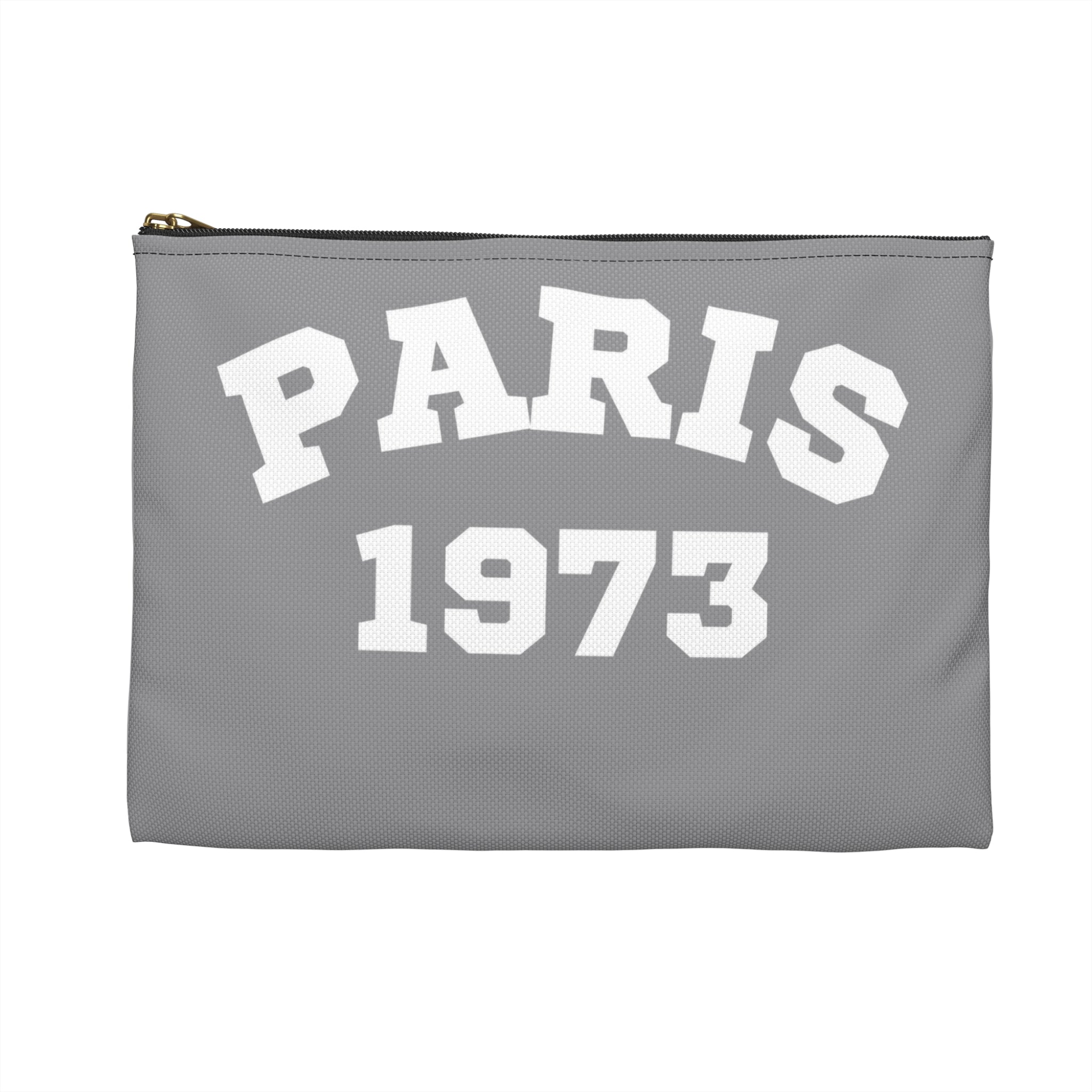 Accessory Pouch - Gothic Paris 1973 Horrorcore Skeleton and Flowers Feminine Surreal Design