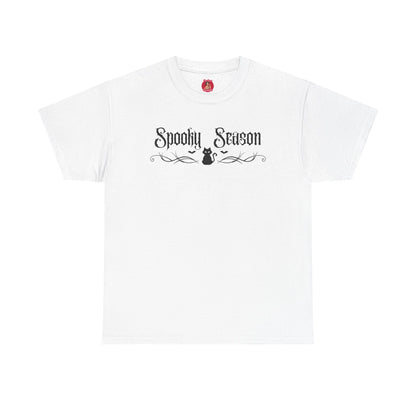 T-Shirt Spooky Season Black Kitty Tribal Unisex Tee