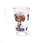 Barak Obama America's Greatest 16oz Mixing Glass — Patriotic Boxer Design