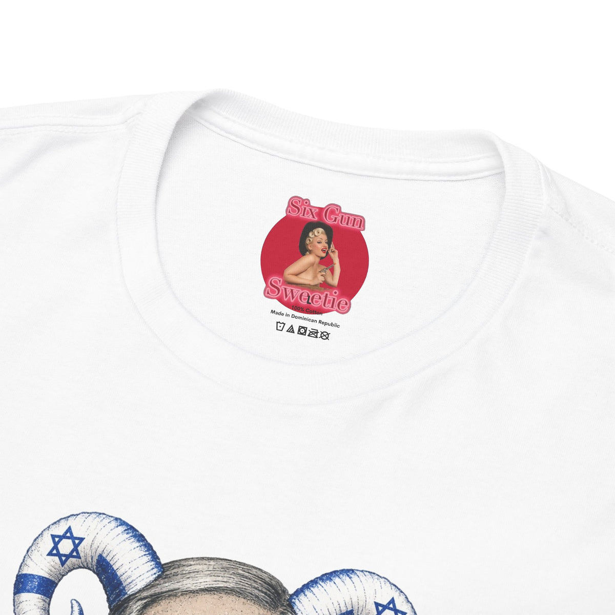 Bibi Netanyahu Antichrist Political Caricature Tee | Controversial Slogan