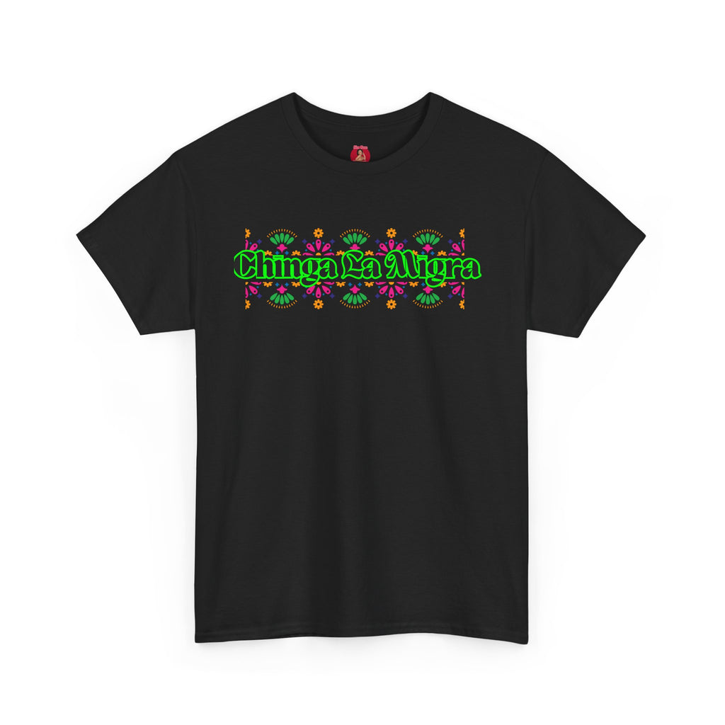 T-Shirt Chinga La Migra, Support Immigrants, anti Ice anti fascist Unisex Heavy Cotton Tee