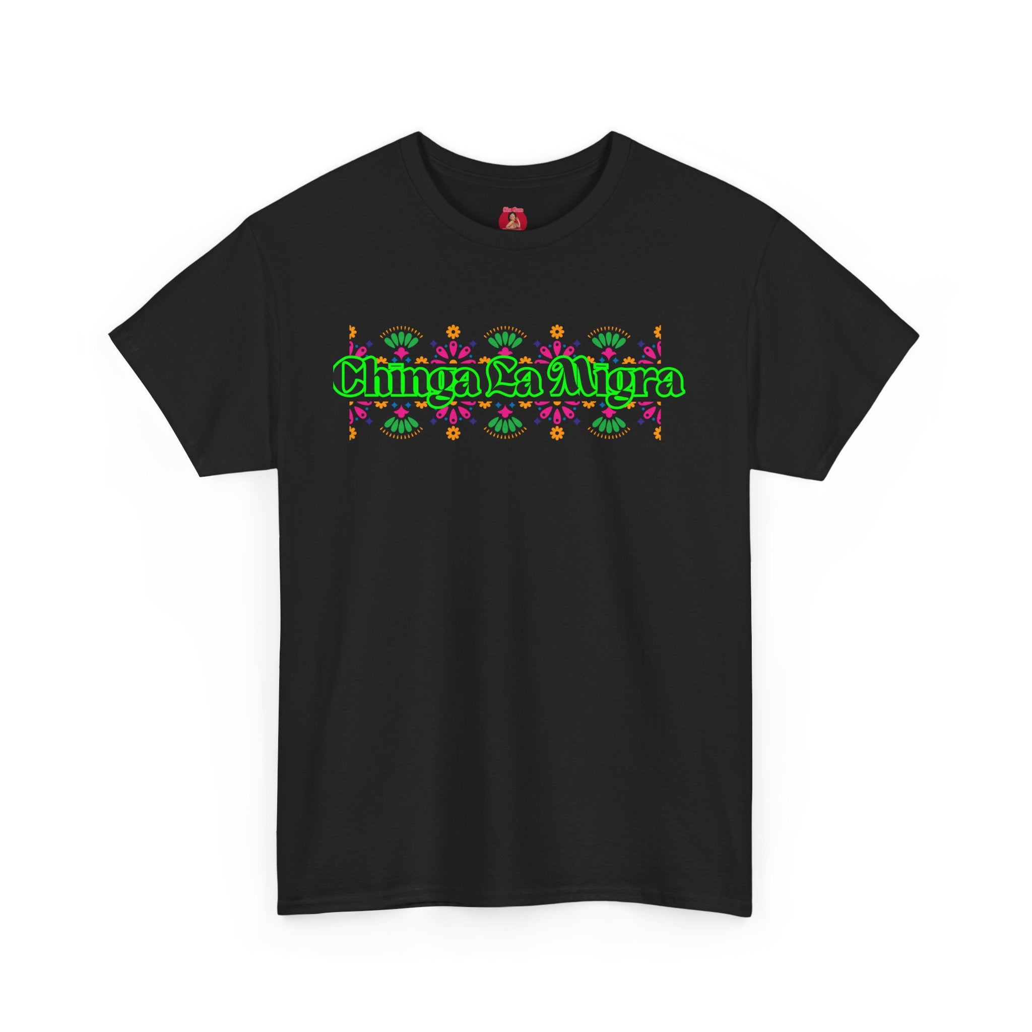 T-Shirt Chinga La Migra, Support Immigrants, anti Ice anti fascist Unisex Heavy Cotton Tee