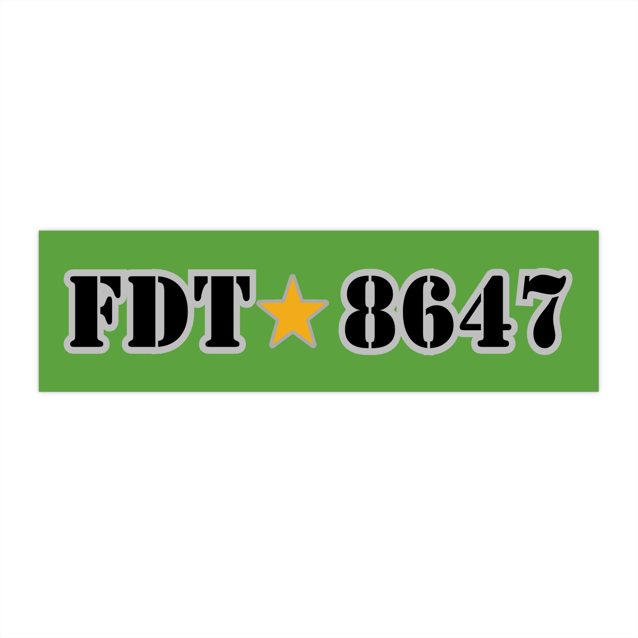 Political Bumper Stickers - FDT 8649 Anti Trump Anti Fascist Rebellion Revolution