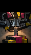 Studded Steel Table Lamp Night Rebellion
