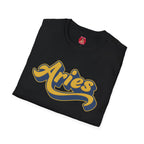 Aries zodiac sign crew neck T-shirt