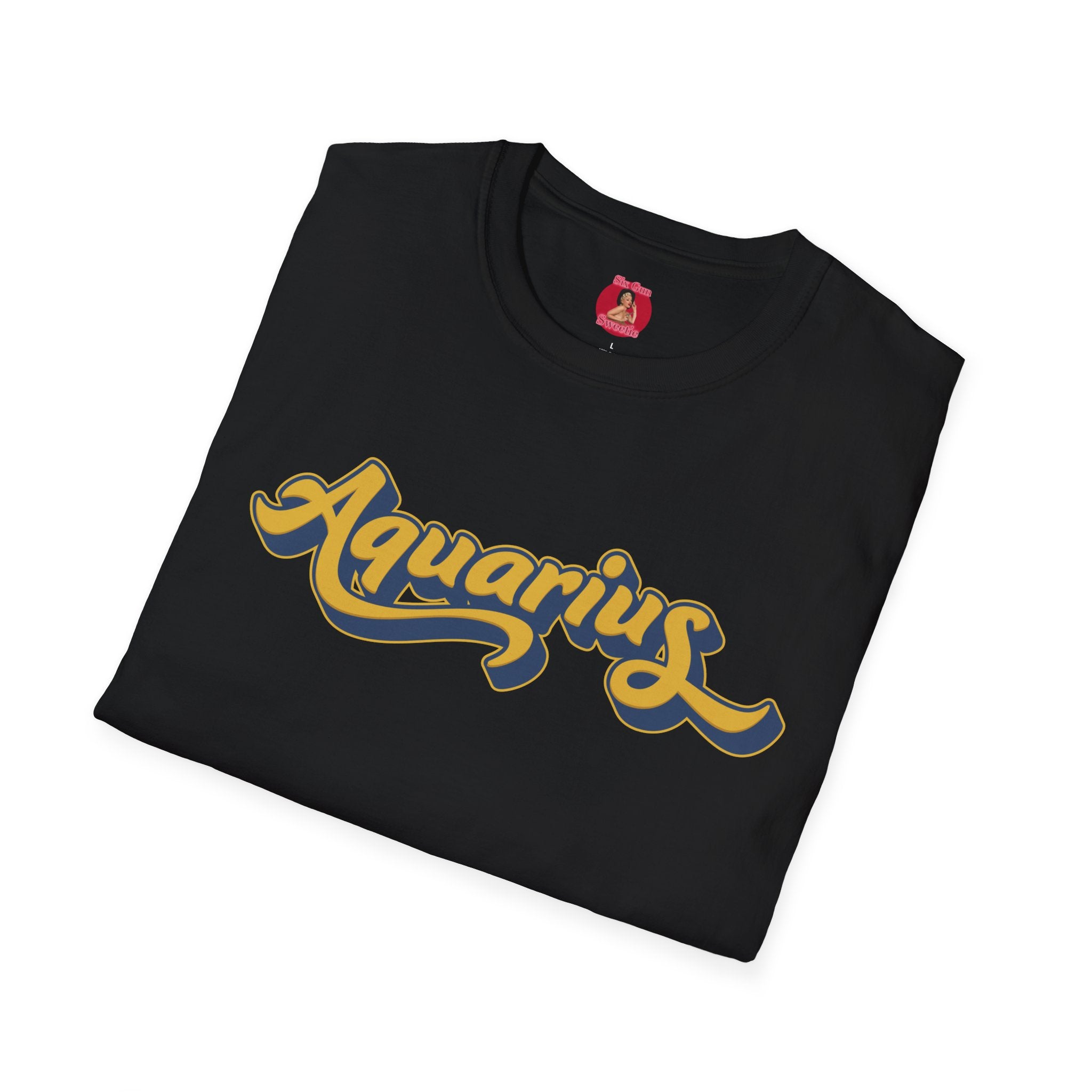 Aquarius zodiac crewneck unisex t-shirt