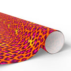Hot pink neon leopard print