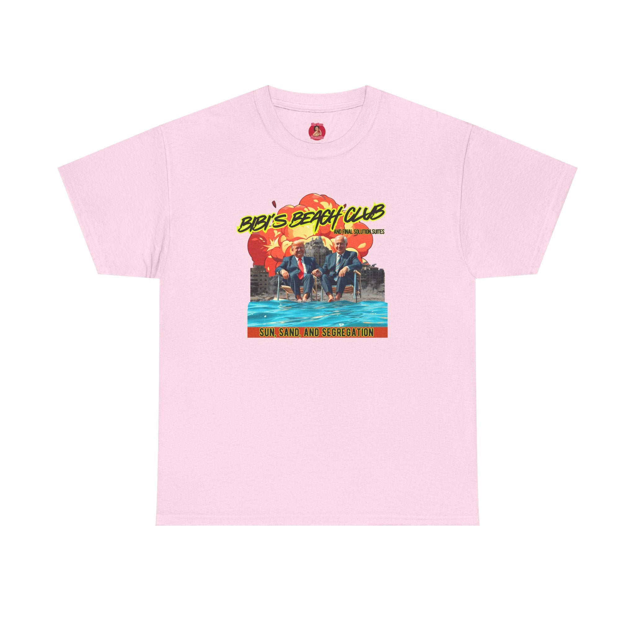 Graphic Tee Bibi's Beach Club Satirical Shirt