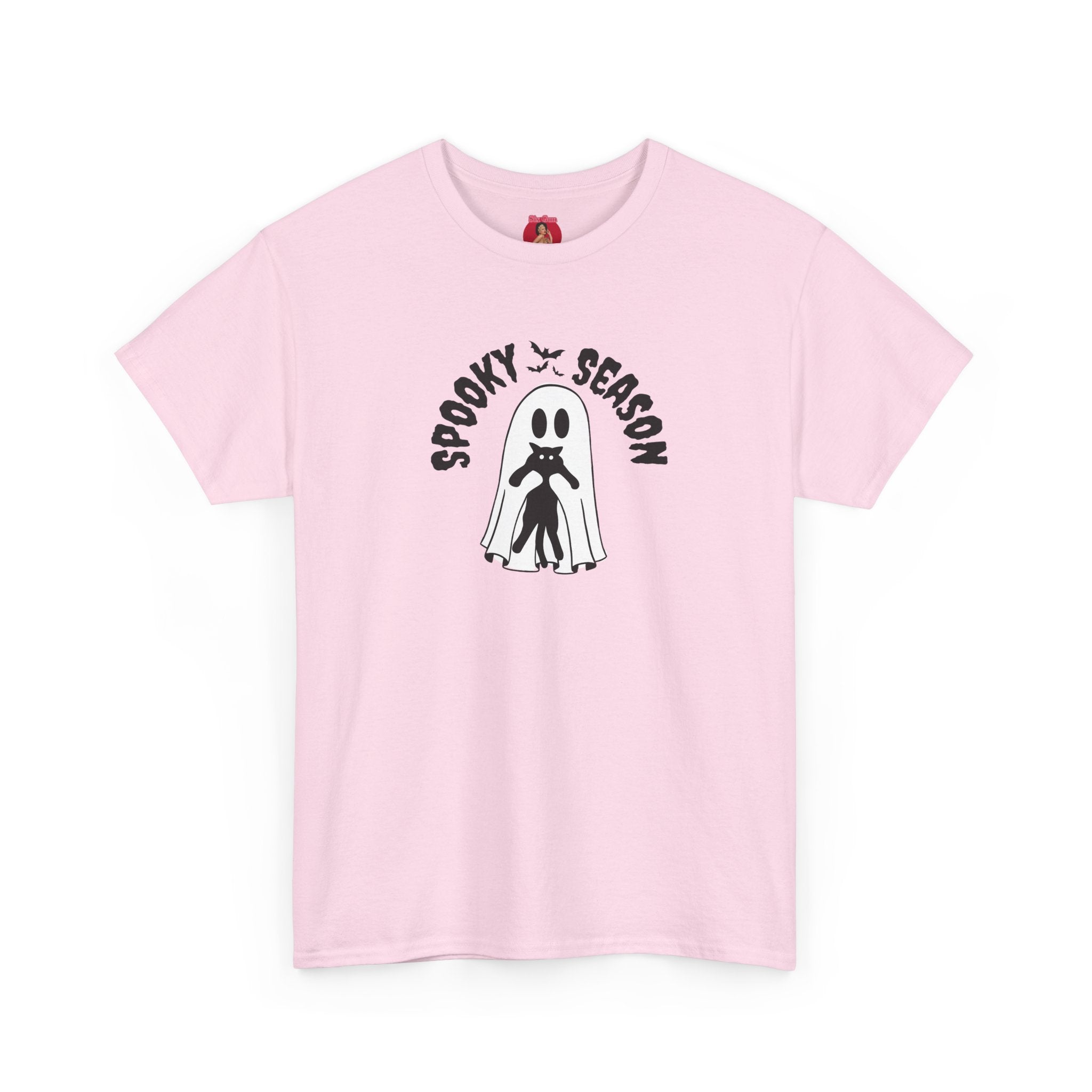 Spooky Ghost and Kitty Tee