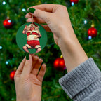 Edith Massey 'Sexy Santa' Ceramic Ornament — John Waters Holiday Keepsake