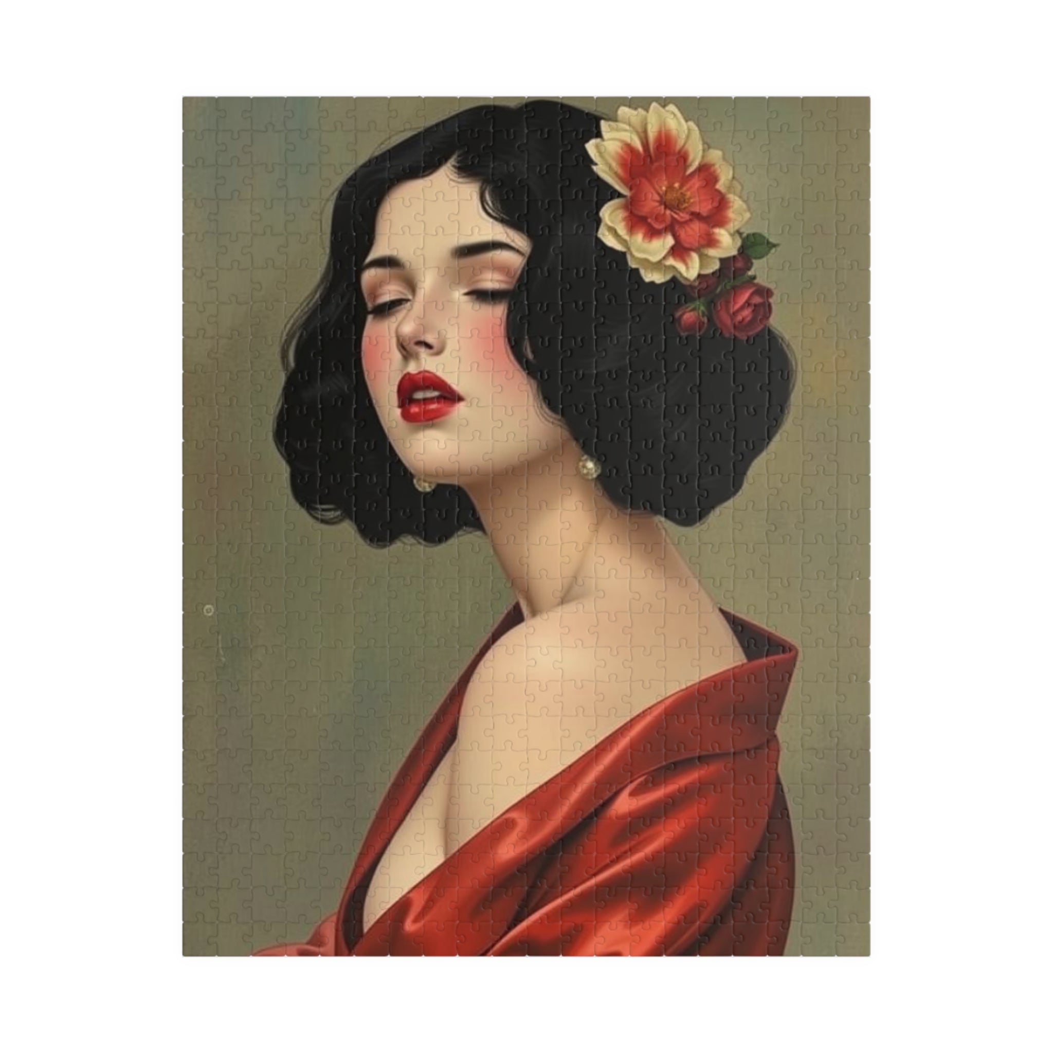 Puzzle - Art Nouveau Portrait 520 Pieces