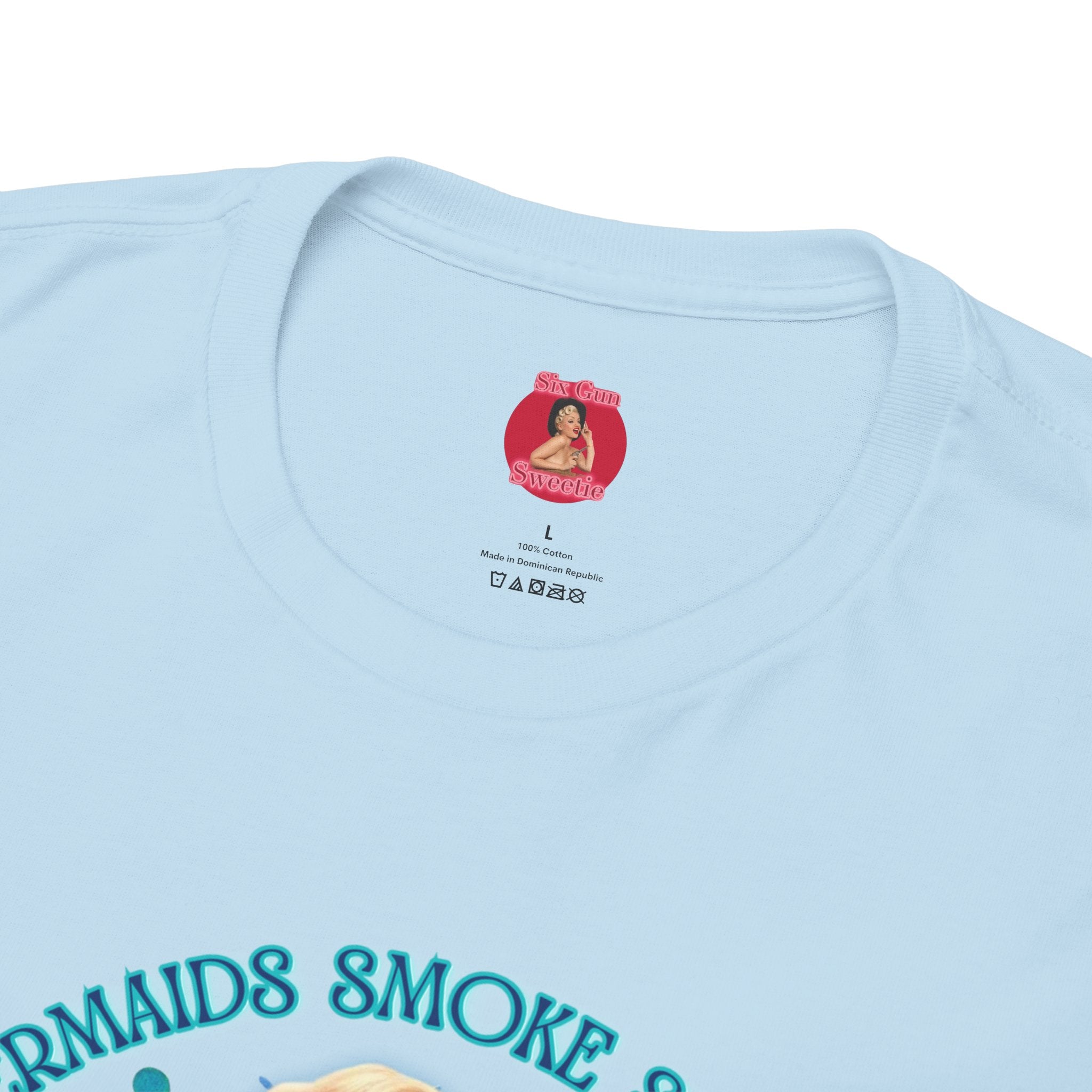 Mermaid Fantasy Unisex Tee - Seaweed Smoking 420