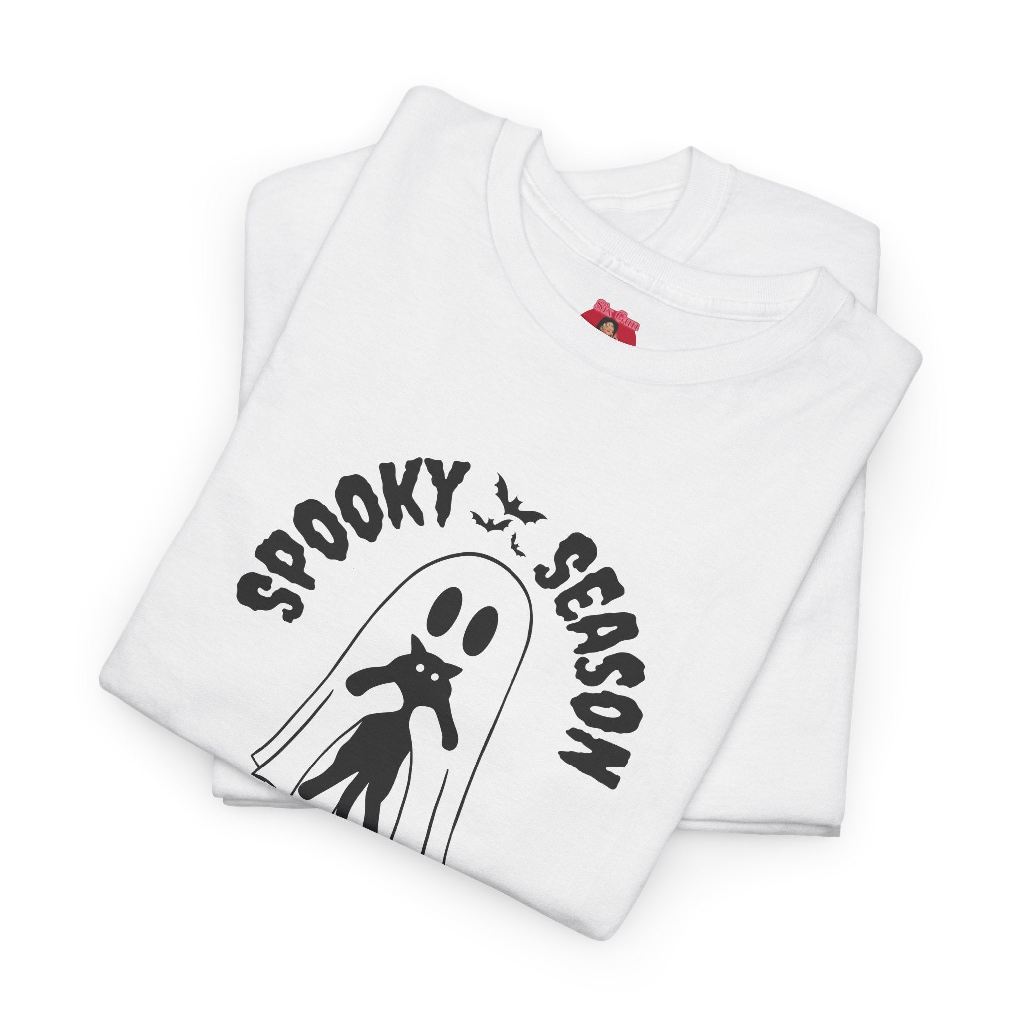 Spooky Ghost and Kitty Tee