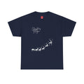 Christmas Magic Unisex Tee - Minimalist Reindeer Design