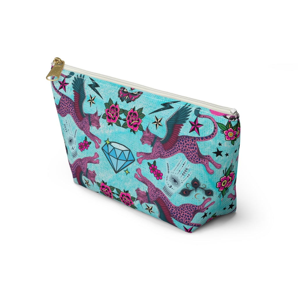 Mystic Retro Whimsy Maximalist Accessory Pouch