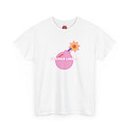 Pink Bomb Unisex Tee - Fragile Like a Bomb, Girl Power Design
