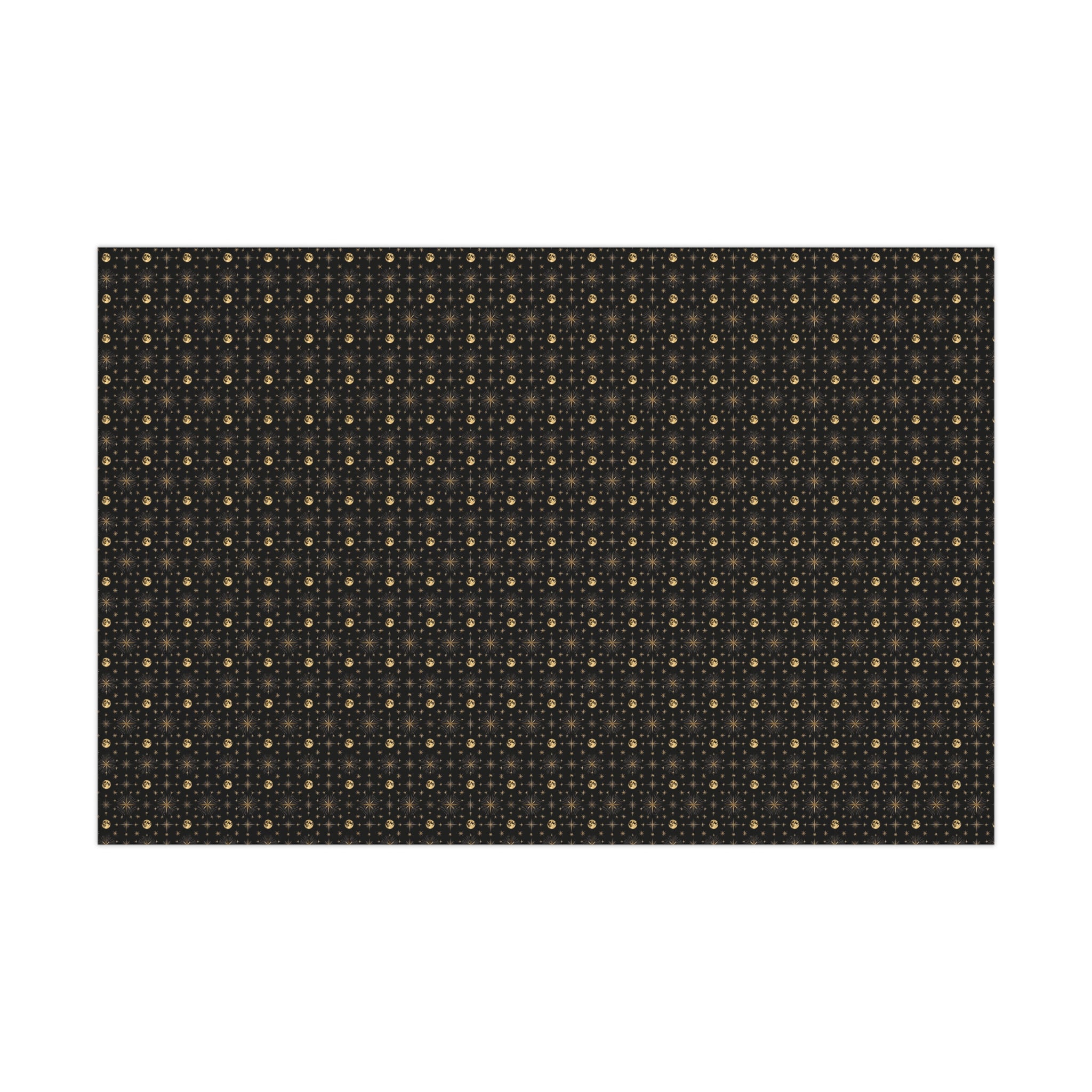Gift Wrap Papers, Moon Design, Elegant Upscale Bespoke, Celestial Gift Wrap, Luxury Wrapping Paper, Designer Gift Wrap, Premium Moon