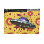 Accessory Pouch - Cute UFO Duct Tape, Six Gun Sweetie Collage Design