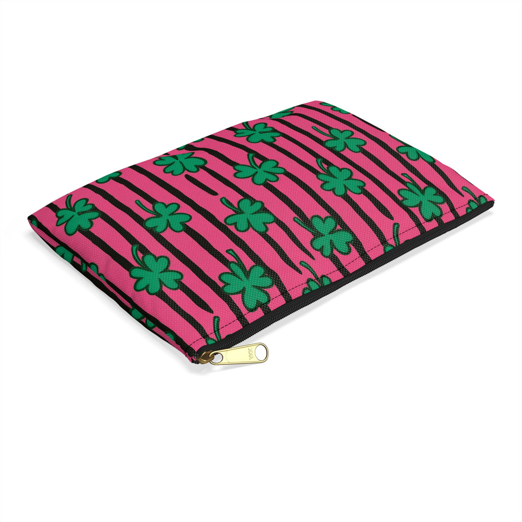 Clover Stripe Accessory Pouch