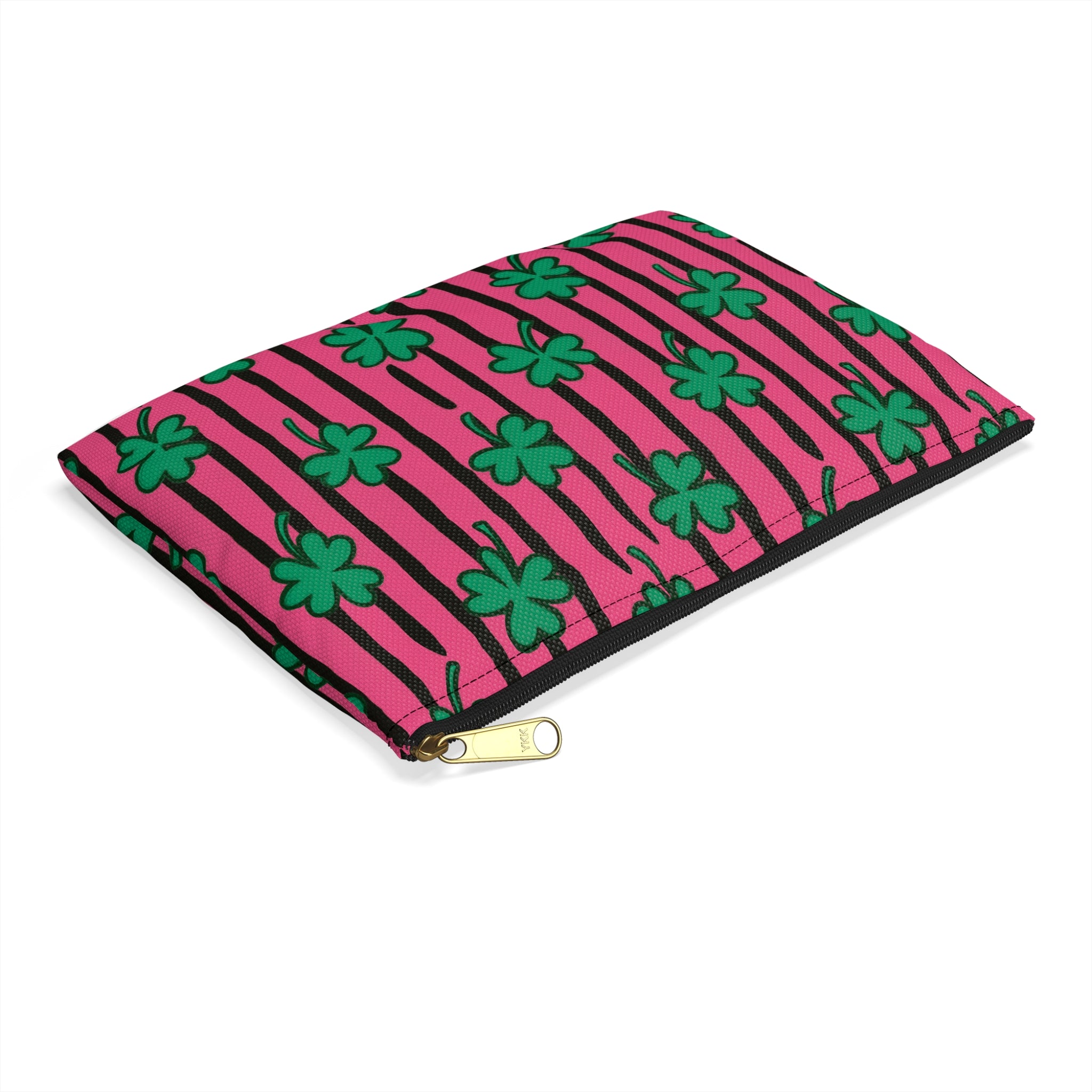 Clover Stripe Accessory Pouch