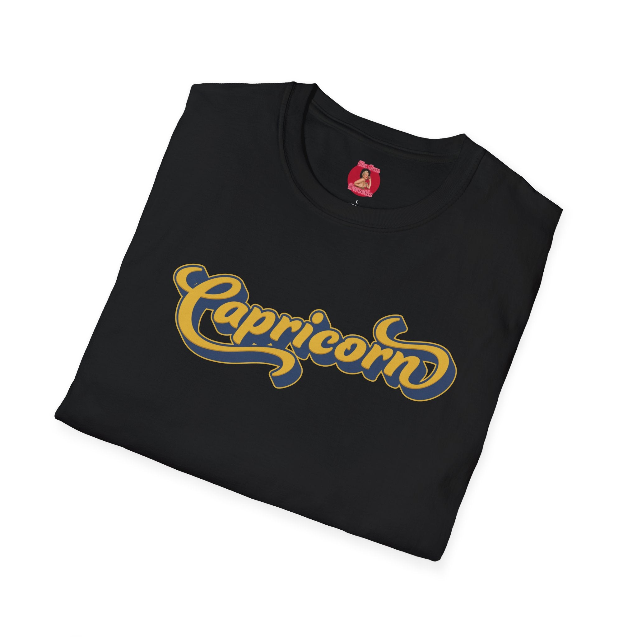 Capricorn zodiac sign crew neck T-shirt