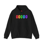 Pride Rainbow Ghosts Halloween Hoodie