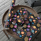 Space Planet Gift Wrap Paper — Colorful Solar System Wrapping Sheets for Kids’ Birthdays & Holidays