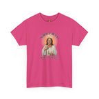 Saint Aileen Tee — 'Killer of Rapist, Protector of Women' Feminist Religious T-Shirt