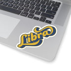 Copy of Libra 70s Groovy Zodiac Sticker — Retro Star Sign Kiss-Cut