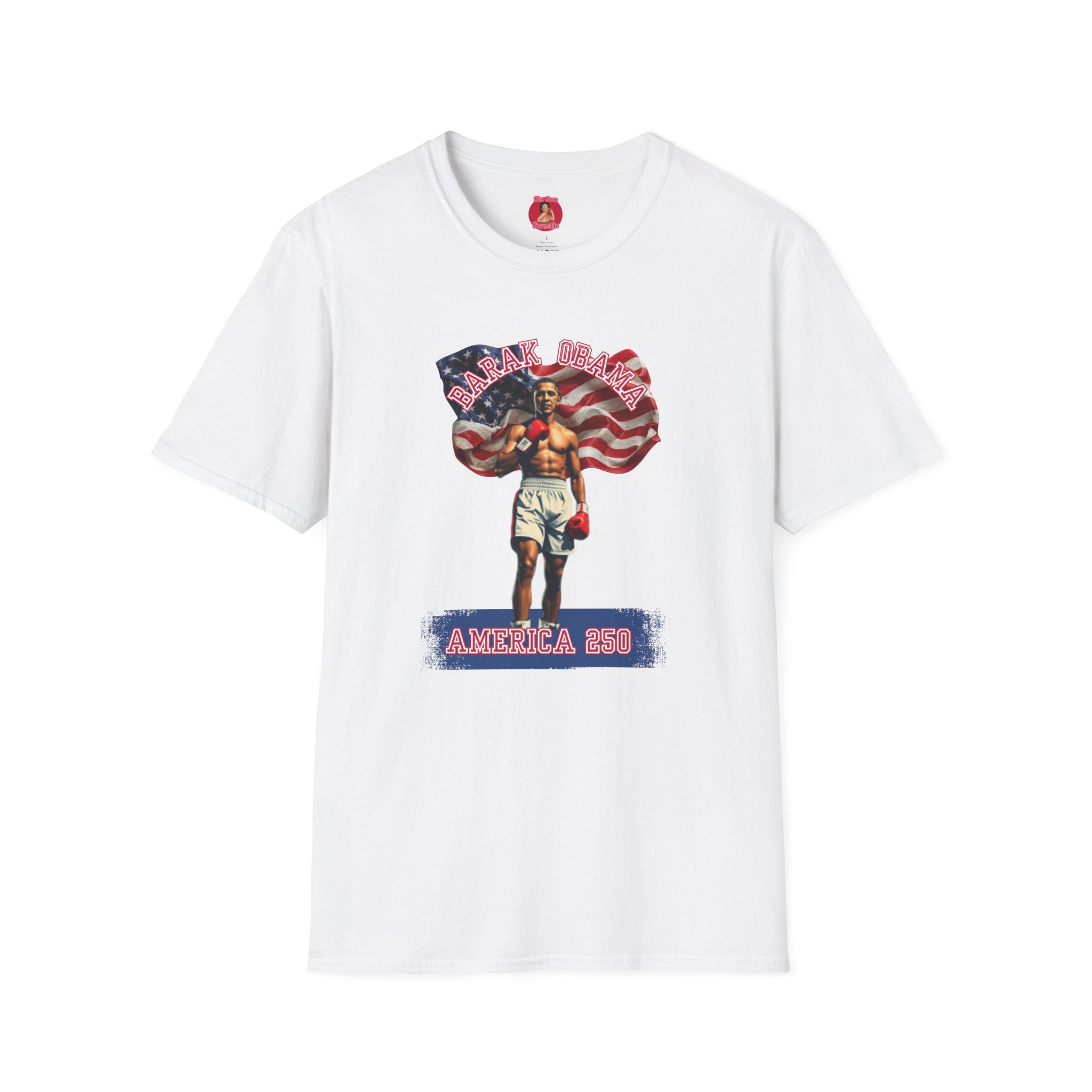 Barack Obama Boxing Champion T-Shirt – 'Champion of the American People' (250th Birthday)