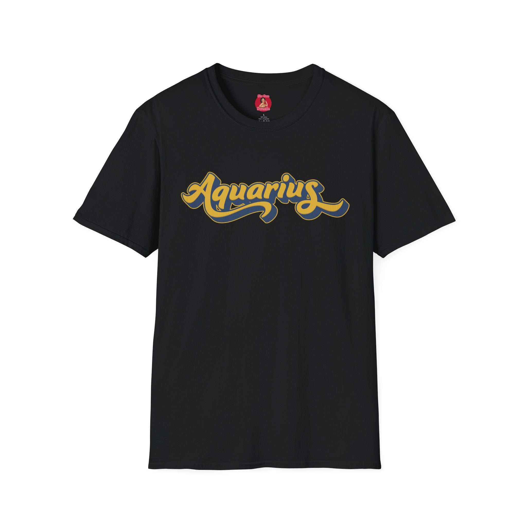 Aquarius zodiac crewneck unisex t-shirt