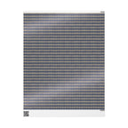 Navy Diamond Star Pattern Wrapping Paper | Geometric Holiday Wrap
