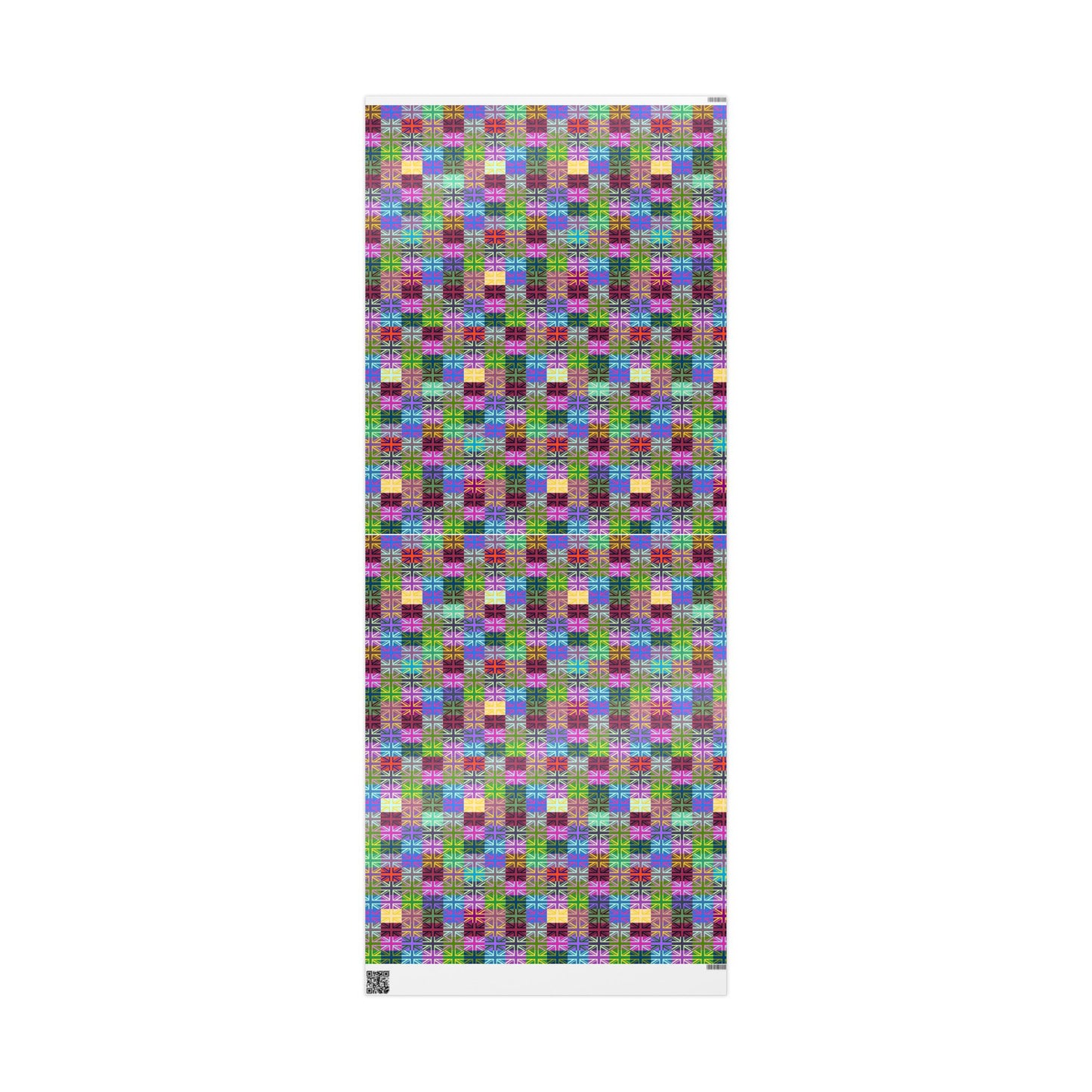 British Flags Pop Art Design Wrapping Paper
