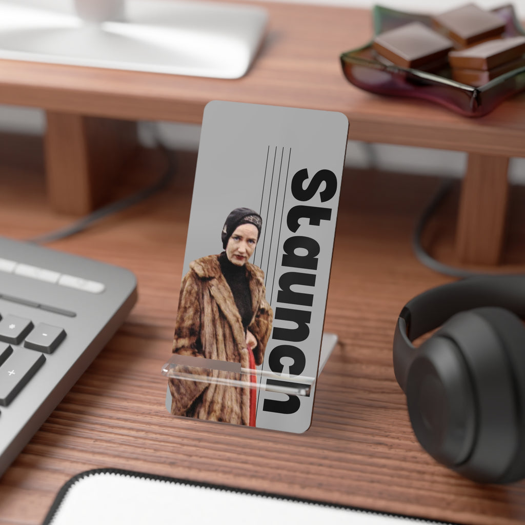 Lil Edie Beale Grey Gardens Phone Stand, Staunch Cell Phone Stand, Lil Edie Beale Design
