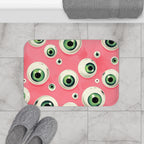 Eyeball Bath Mat - Quirky Pink Design