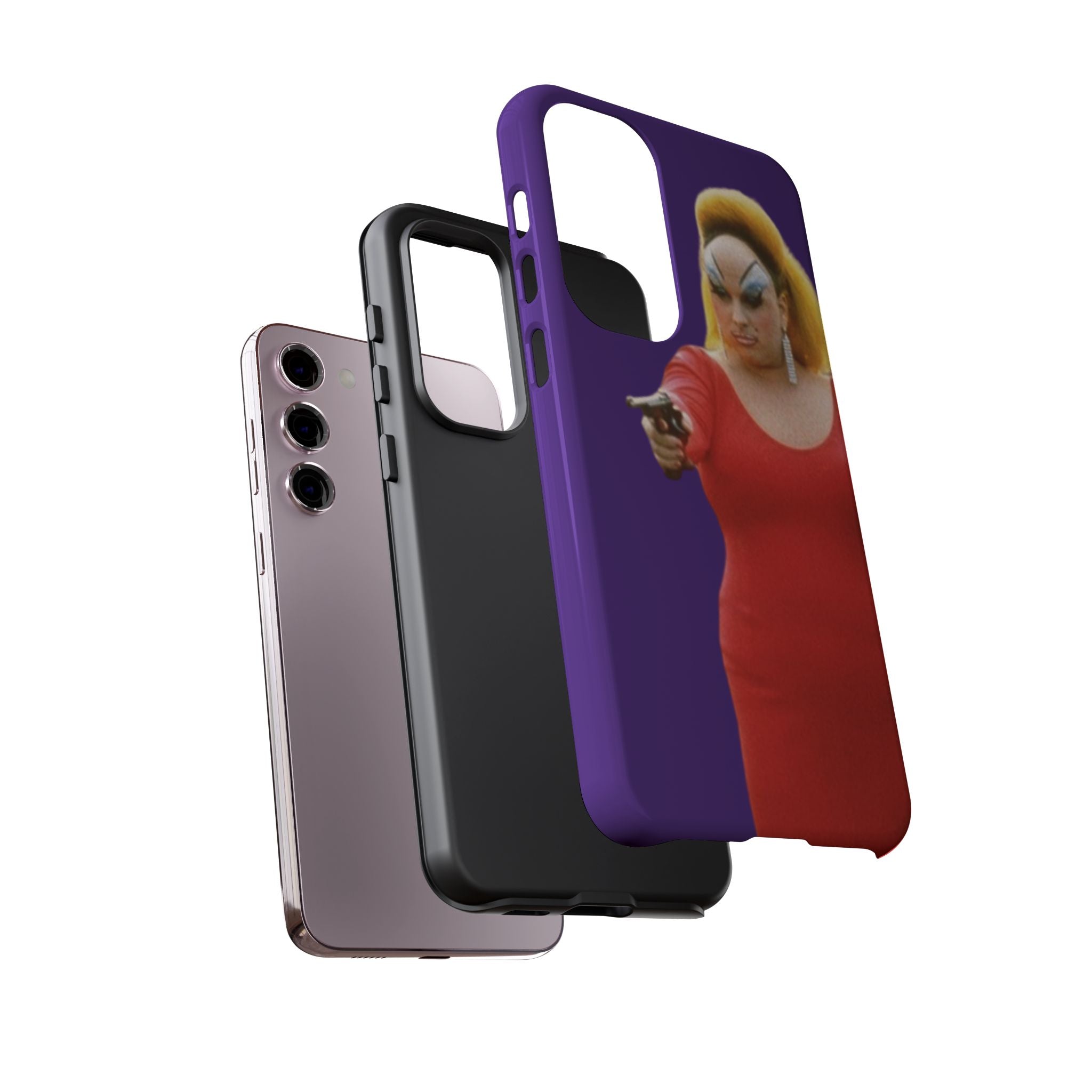 Divine Pink Flamingos John Waters Samsung Galaxy phone case