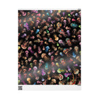 Wrapping Papers - Surreal Floral Jellyfish Design