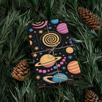 Space Planet Gift Wrap Paper — Colorful Solar System Wrapping Sheets for Kids’ Birthdays & Holidays